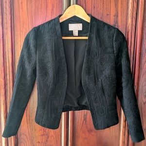 EUC H&M Black Textured Blazer Size 4